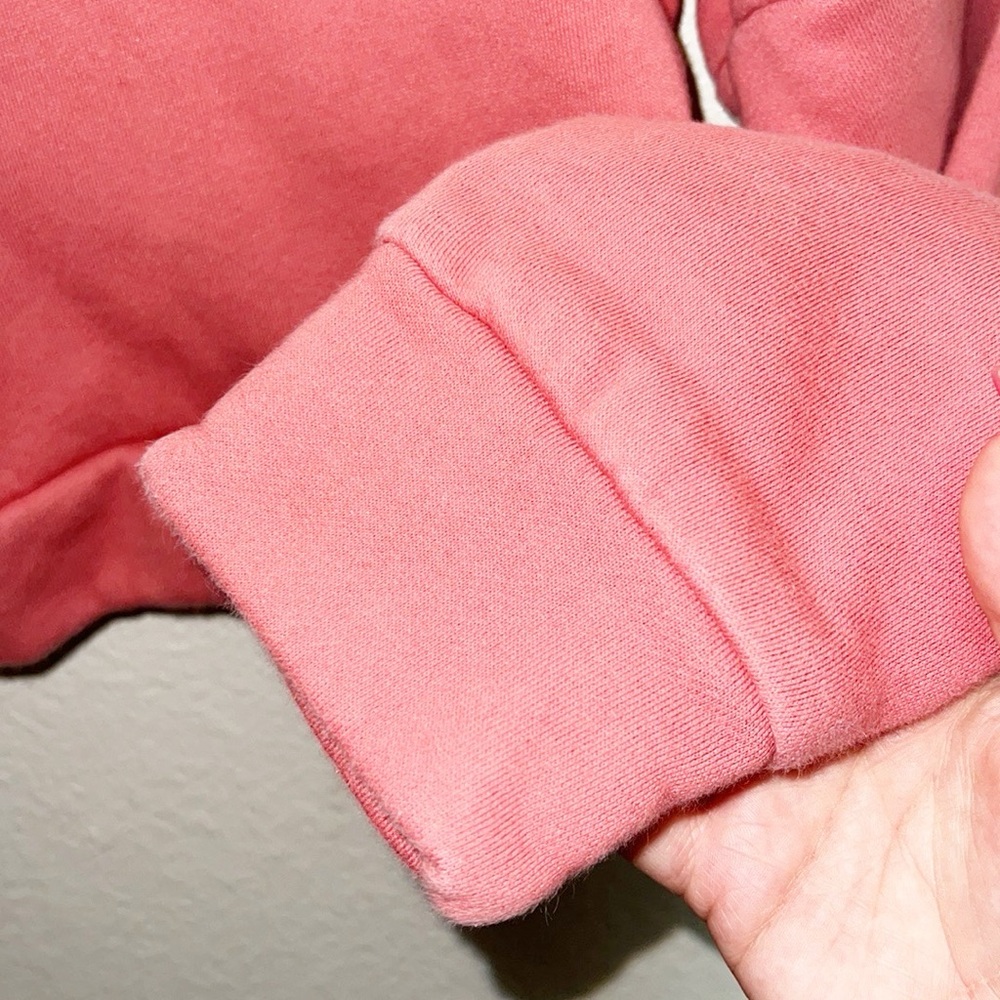 AYBL Women’s Ultra Crop Pink Full Zip Jacket With Hood - Picture 3 of 10